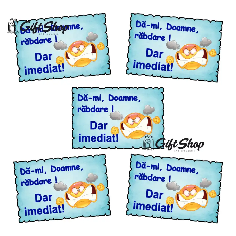 Da-mi doamne rabdare, magnet frigider mgs081v